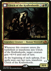 Ulrich of the Krallenhorde // Ulrich, Uncontested Alpha [Eldritch Moon Prerelease Promos] | Anubis Games and Hobby