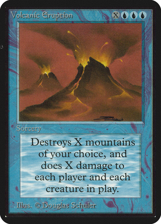 Volcanic Eruption [Alpha Edition] | Anubis Games and Hobby