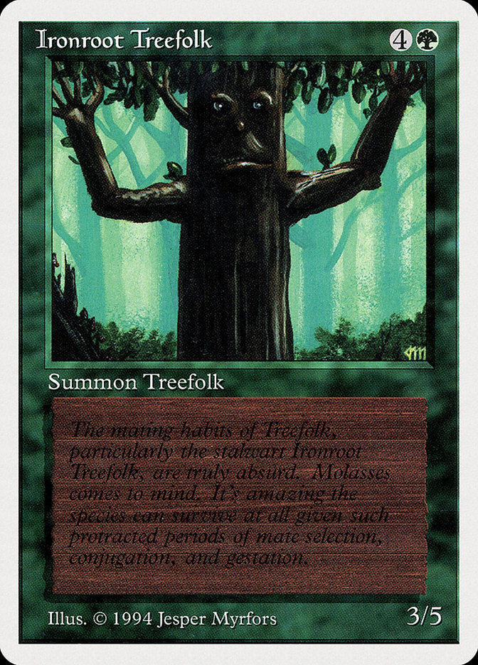 Ironroot Treefolk [Summer Magic / Edgar] | Anubis Games and Hobby