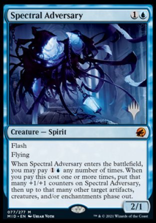 Spectral Adversary (Promo Pack) [Innistrad: Midnight Hunt Promos] | Anubis Games and Hobby