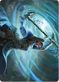 Sea Gate Stormcaller Art Card [Zendikar Rising Art Series] | Anubis Games and Hobby