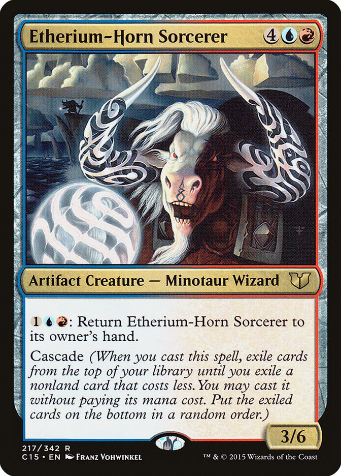 Etherium-Horn Sorcerer [Commander 2015] | Anubis Games and Hobby