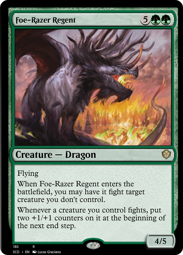 Foe-Razer Regent [Starter Commander Decks] | Anubis Games and Hobby