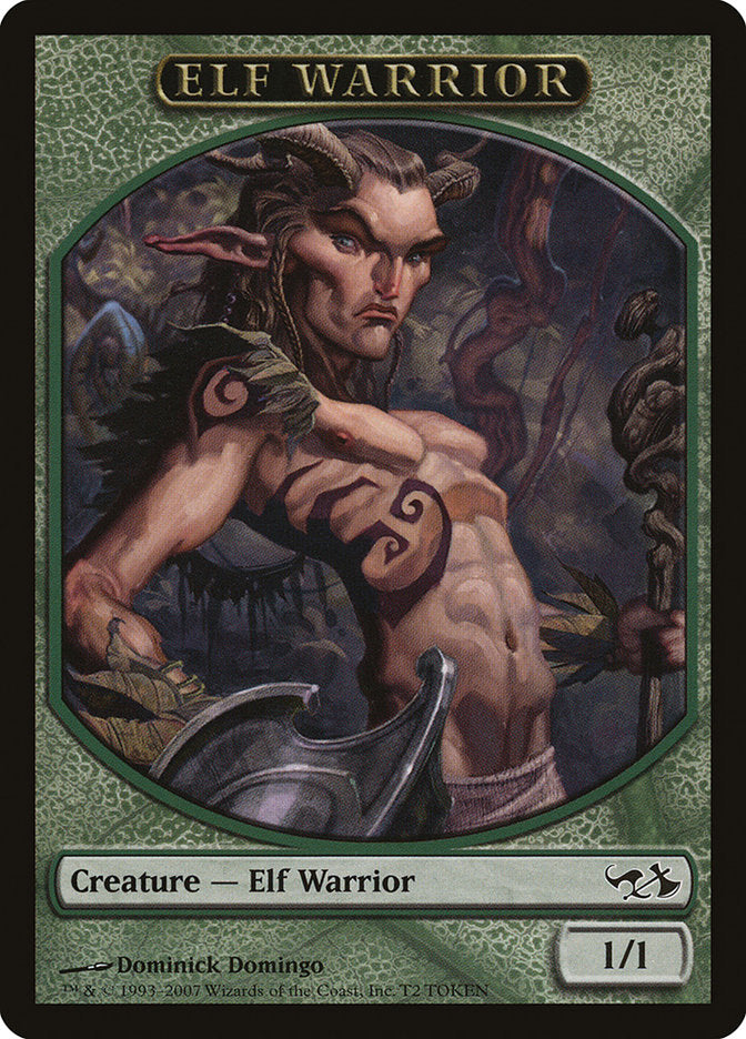 Elf Warrior Token [Duel Decks: Elves vs. Goblins Tokens] | Anubis Games and Hobby