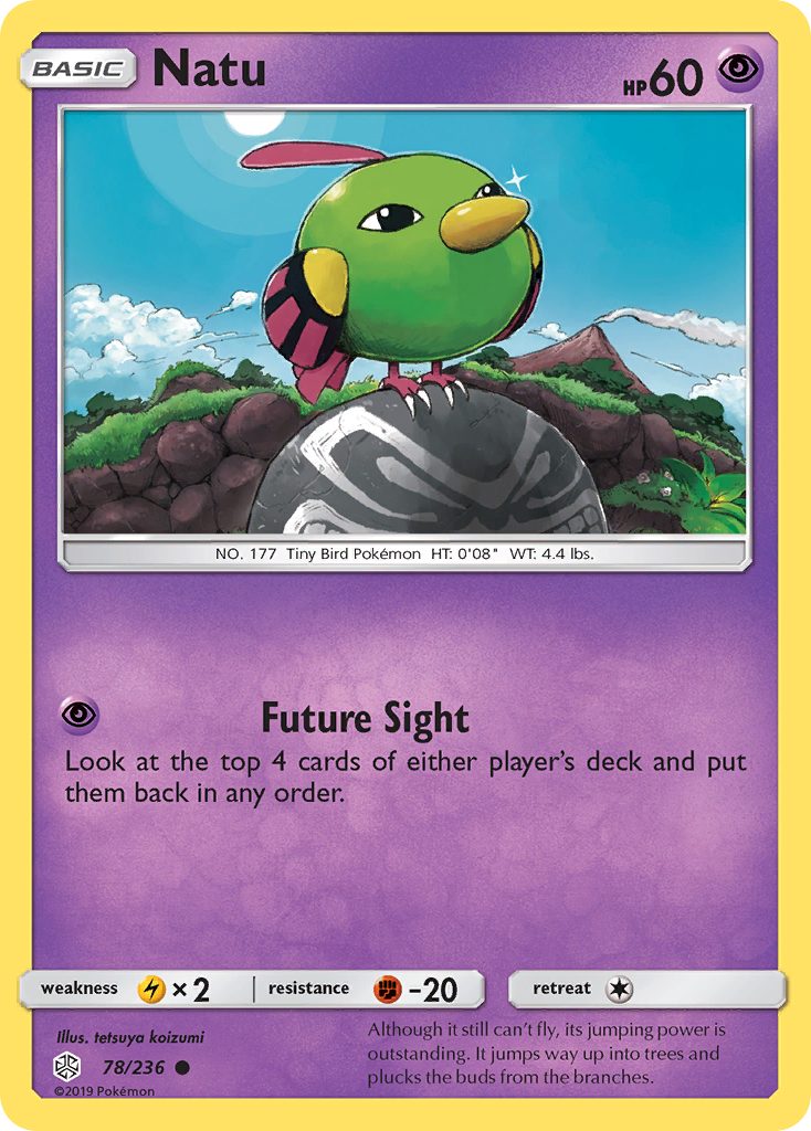 Natu (78/236) [Sun & Moon: Cosmic Eclipse] | Anubis Games and Hobby