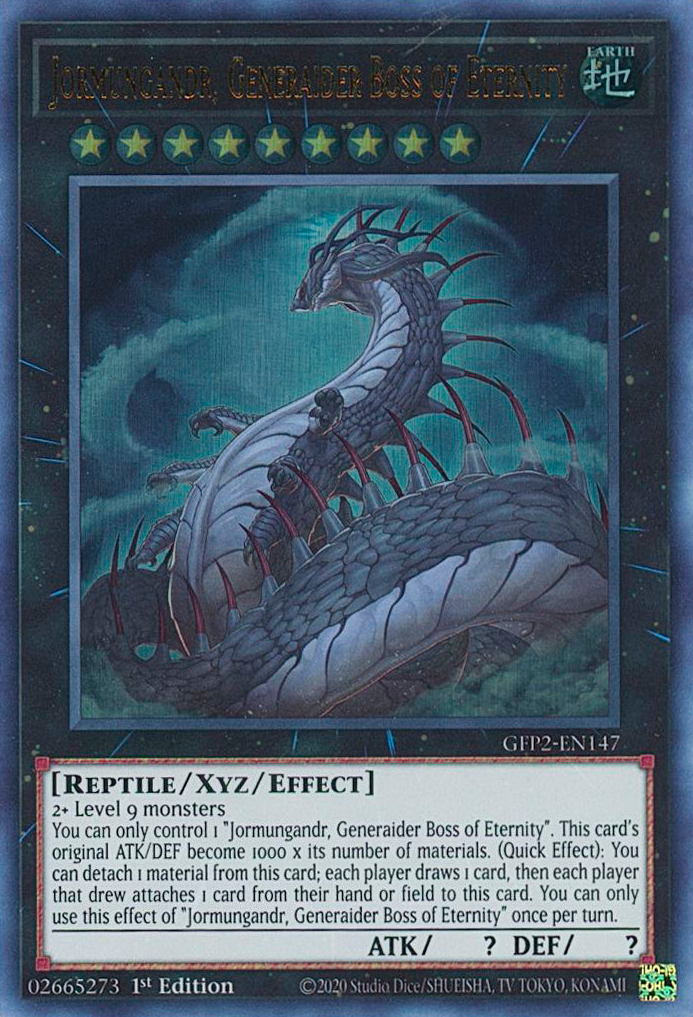 Jormungandr, Generaider Boss of Eternity [GFP2-EN147] Ultra Rare | Anubis Games and Hobby