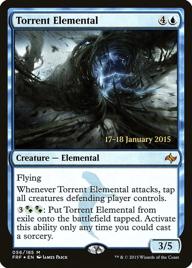 Torrent Elemental [Fate Reforged Prerelease Promos] | Anubis Games and Hobby