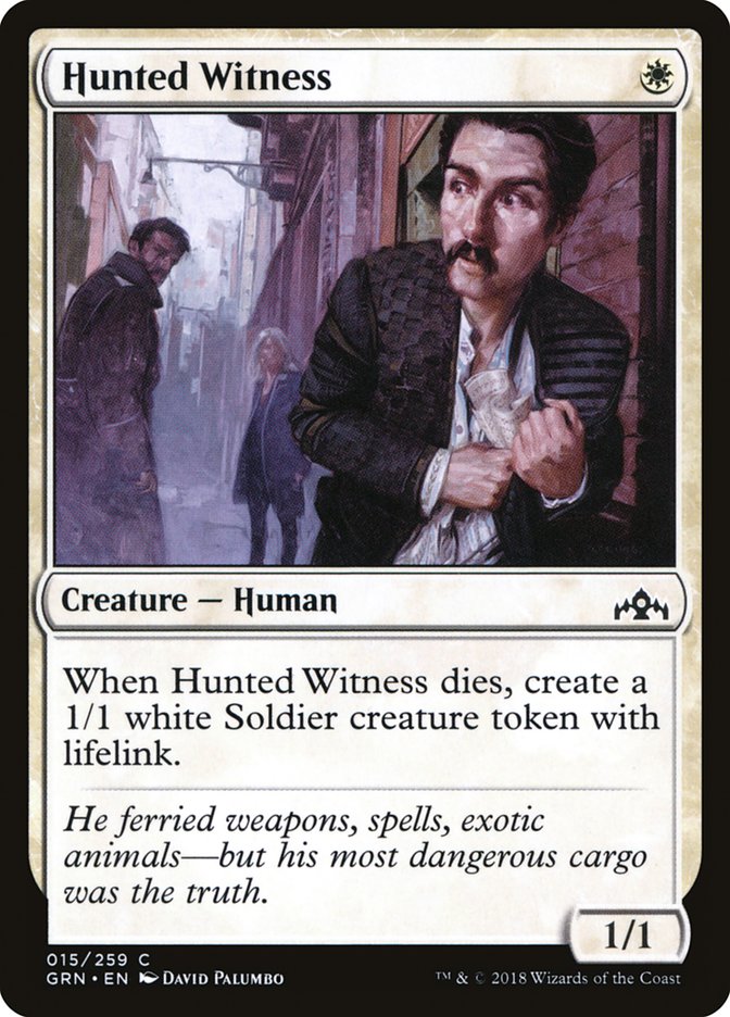 Hunted Witness [Guilds of Ravnica] | Anubis Games and Hobby