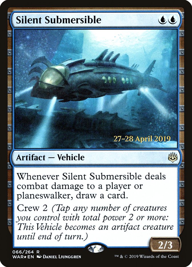 Silent Submersible [War of the Spark Prerelease Promos] | Anubis Games and Hobby