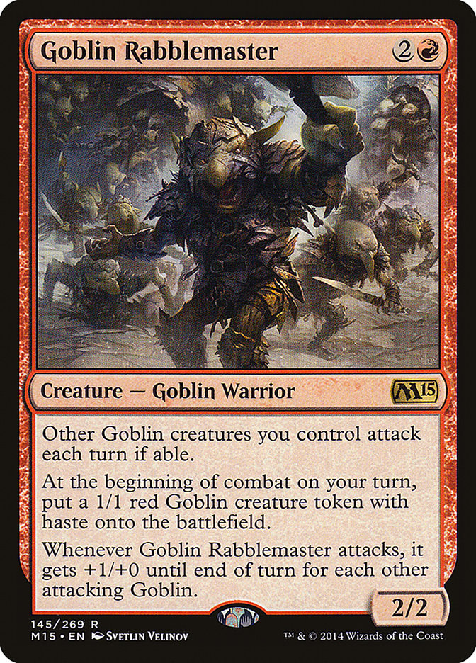 Goblin Rabblemaster [Magic 2015] | Anubis Games and Hobby