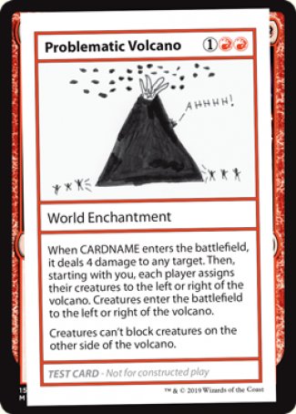 Problematic Volcano (2021 Edition) [Mystery Booster Playtest Cards] | Anubis Games and Hobby