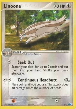 Linoone (3/10) [EX: Trainer Kit - Latios] | Anubis Games and Hobby