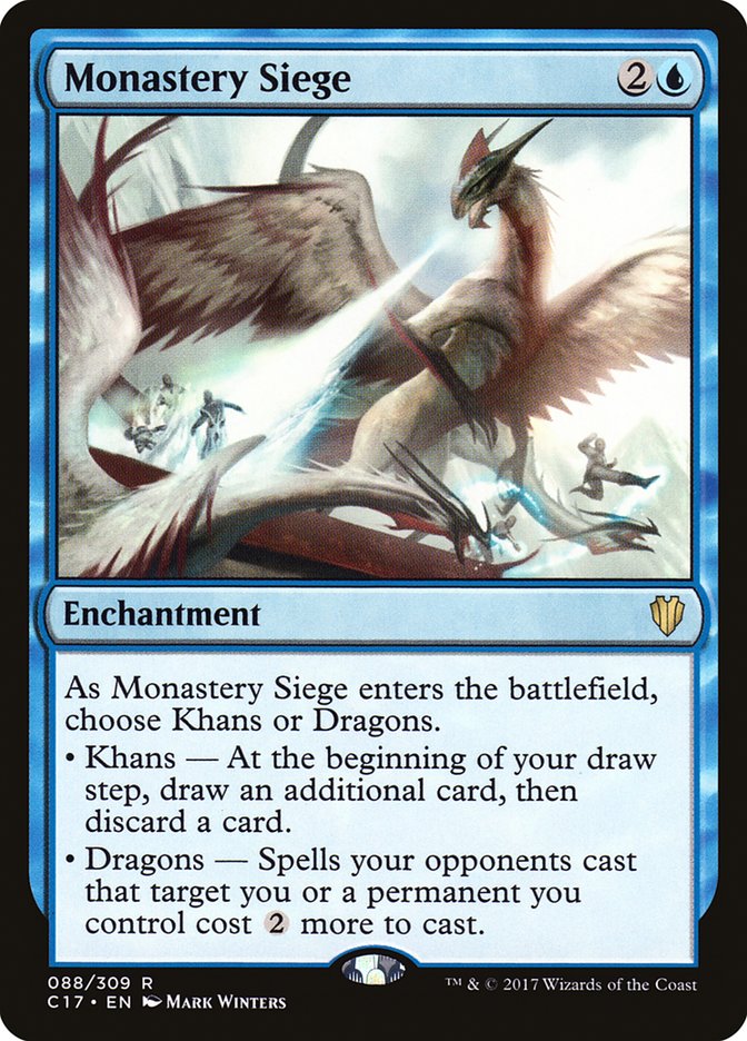 Monastery Siege [Commander 2017] | Anubis Games and Hobby