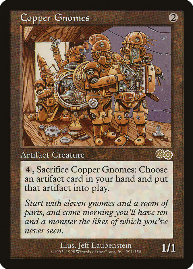 Copper Gnomes [Urza's Saga] | Anubis Games and Hobby