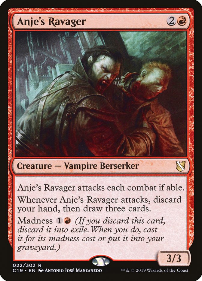 Anje's Ravager [Commander 2019] | Anubis Games and Hobby