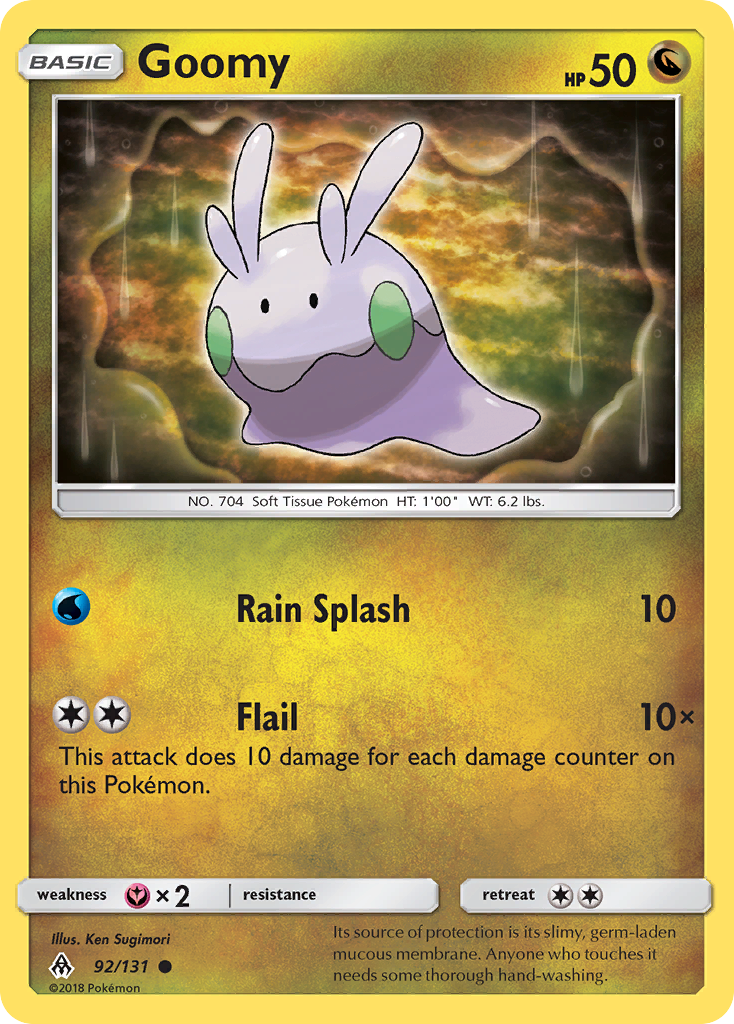 Goomy (92/131) [Sun & Moon: Forbidden Light] | Anubis Games and Hobby