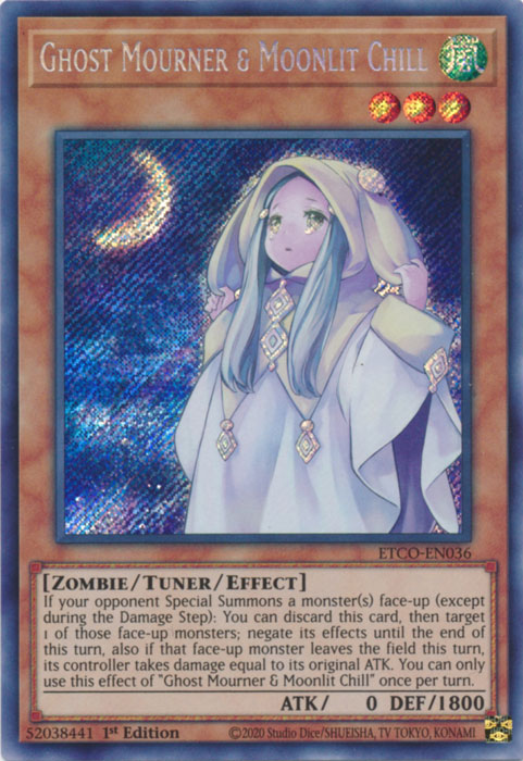 Ghost Mourner & Moonlit Chill [ETCO-EN036] Secret Rare | Anubis Games and Hobby