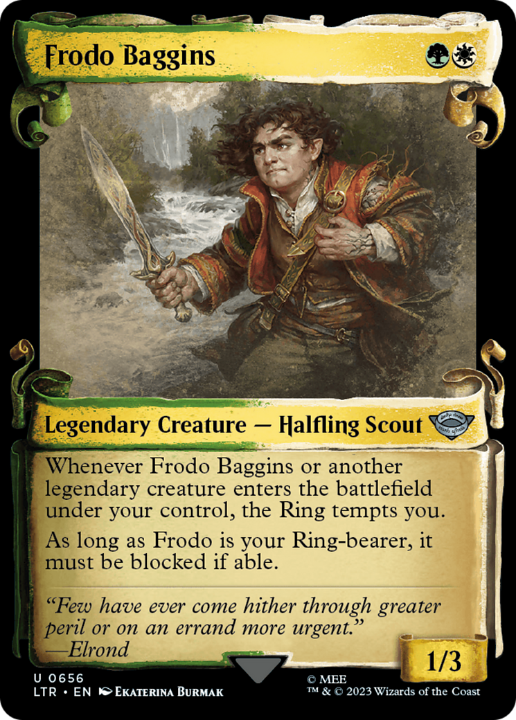 Frodo Baggins [The Lord of the Rings: Tales of Middle-Earth Showcase Scrolls] | Anubis Games and Hobby