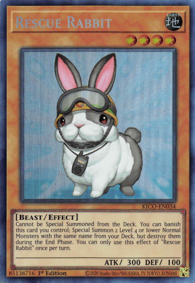 Rescue Rabbit (Collector's Rare) [KICO-EN034] Collector's Rare | Anubis Games and Hobby