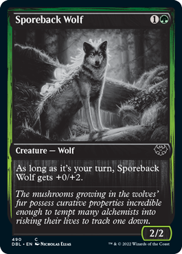 Sporeback Wolf [Innistrad: Double Feature] | Anubis Games and Hobby