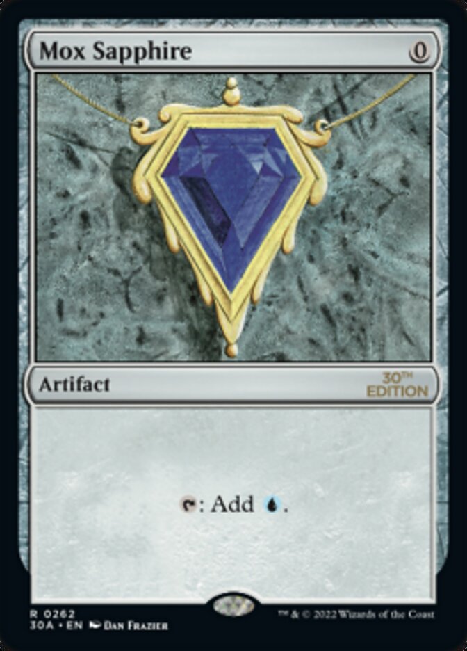 Mox Sapphire [30th Anniversary Edition] | Anubis Games and Hobby