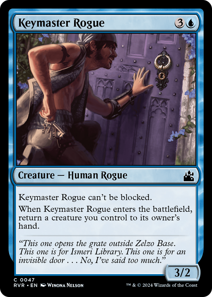 Keymaster Rogue [Ravnica Remastered] | Anubis Games and Hobby