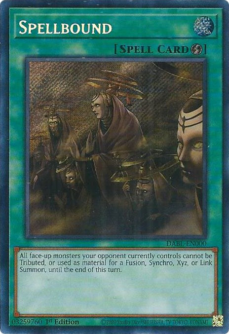Spellbound [DABL-EN000] Secret Rare | Anubis Games and Hobby