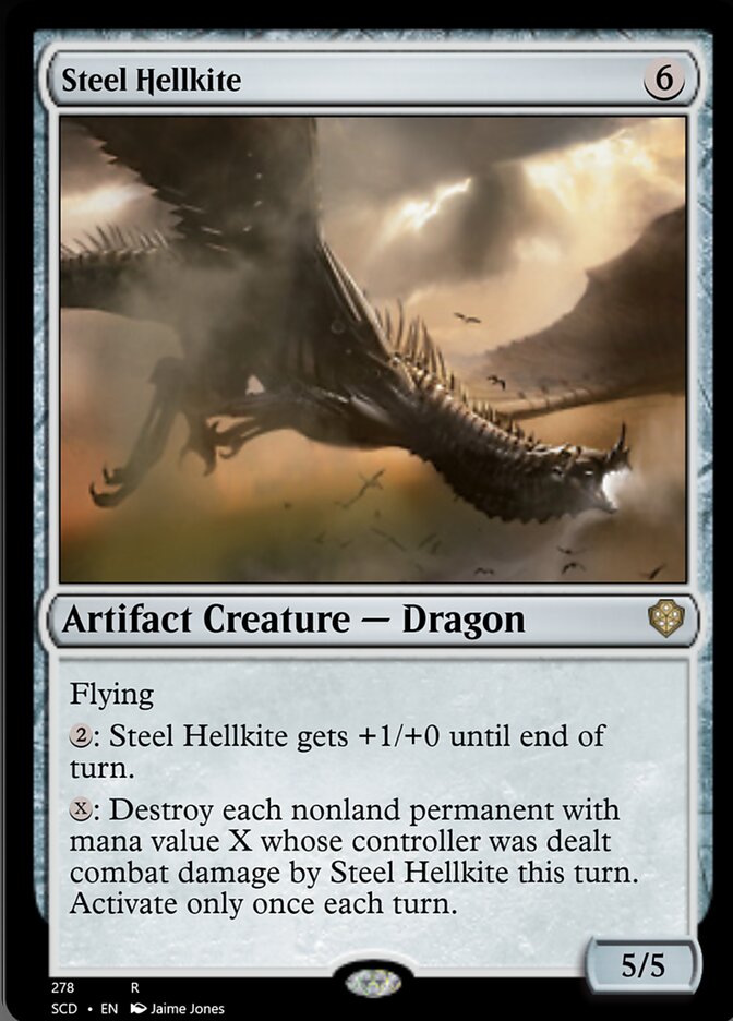 Steel Hellkite [Starter Commander Decks] | Anubis Games and Hobby