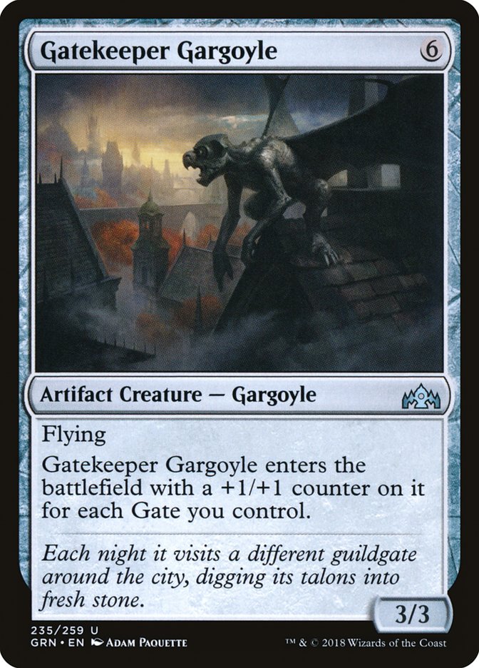 Gatekeeper Gargoyle [Guilds of Ravnica] | Anubis Games and Hobby