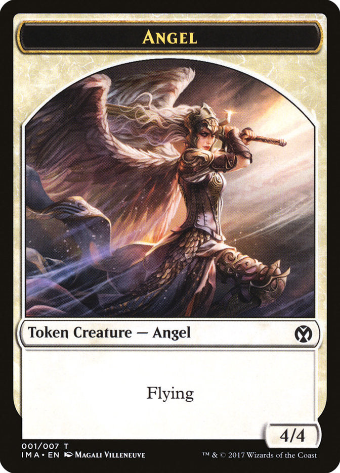 Angel Token [Iconic Masters Tokens] | Anubis Games and Hobby