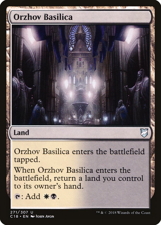 Orzhov Basilica [Commander 2018] | Anubis Games and Hobby