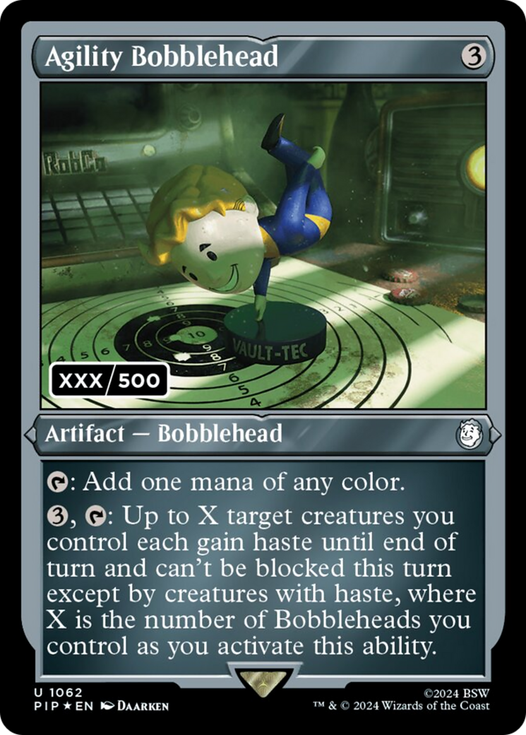 Agility Bobblehead (Serial Numbered) [Fallout] | Anubis Games and Hobby