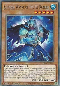 General Wayne of the Ice Barrier [SDFC-EN001] Common | Anubis Games and Hobby