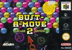 Bust-A-Move 2 - PAL Nintendo 64 | Anubis Games and Hobby