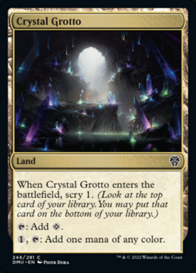 Crystal Grotto [Dominaria United] | Anubis Games and Hobby