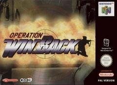 Operation Winback - PAL Nintendo 64 | Anubis Games and Hobby