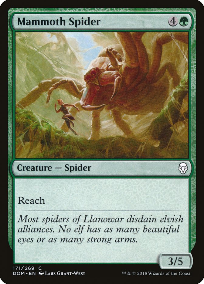 Mammoth Spider [Dominaria] | Anubis Games and Hobby