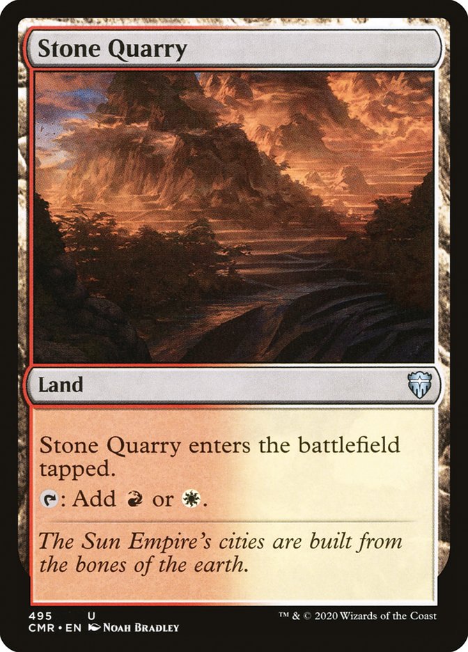 Stone Quarry [Commander Legends] | Anubis Games and Hobby
