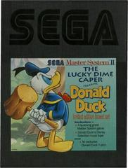 Lucky Dime Caper Starring Donald Duck [Limited Edition] - PAL Sega Master System | Anubis Games and Hobby