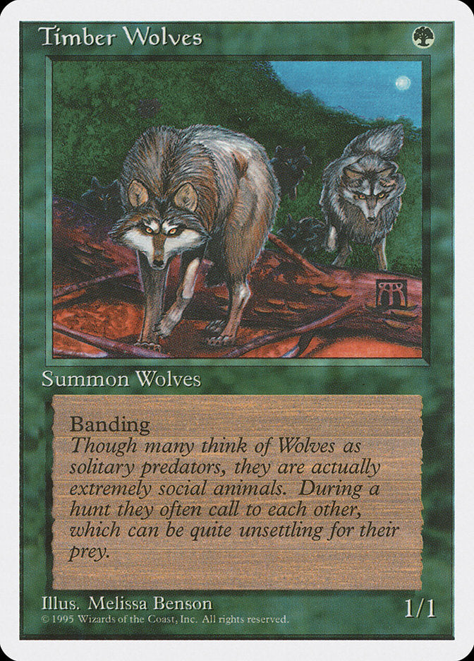 Timber Wolves [Fourth Edition] | Anubis Games and Hobby