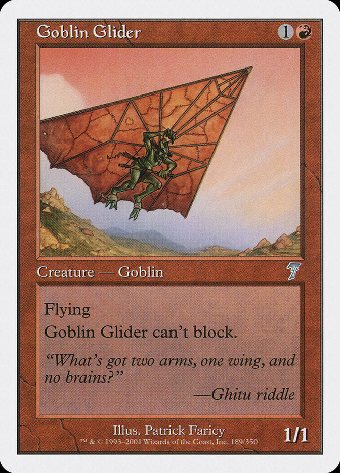 Goblin Glider [Seventh Edition] | Anubis Games and Hobby