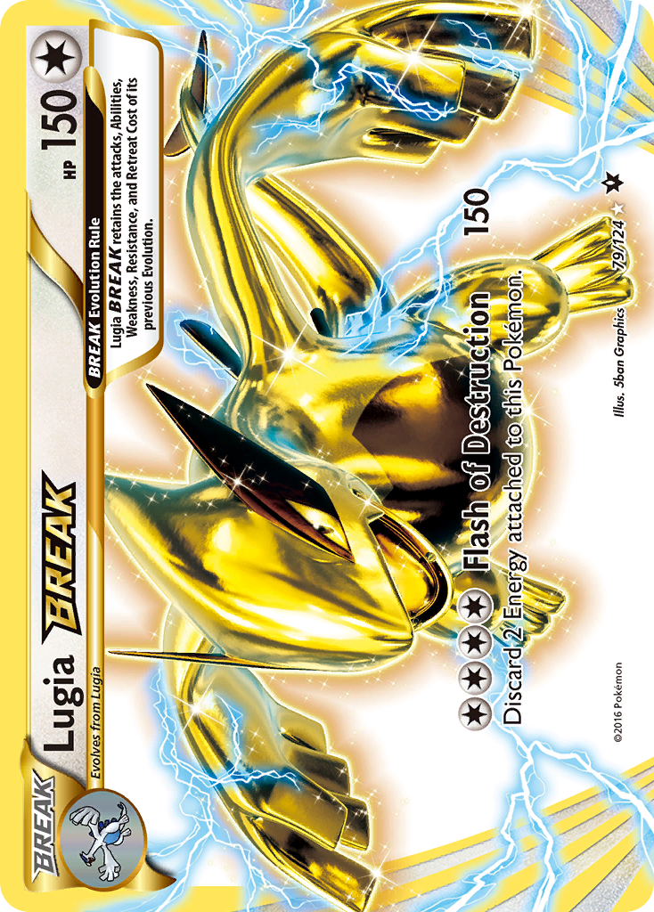 Lugia BREAK (79/124) [XY: Fates Collide] | Anubis Games and Hobby