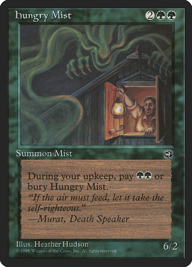 Hungry Mist (Murat Flavor Text) [Homelands] | Anubis Games and Hobby