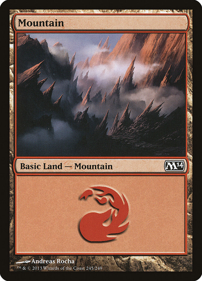 Mountain (245) [Magic 2014] | Anubis Games and Hobby