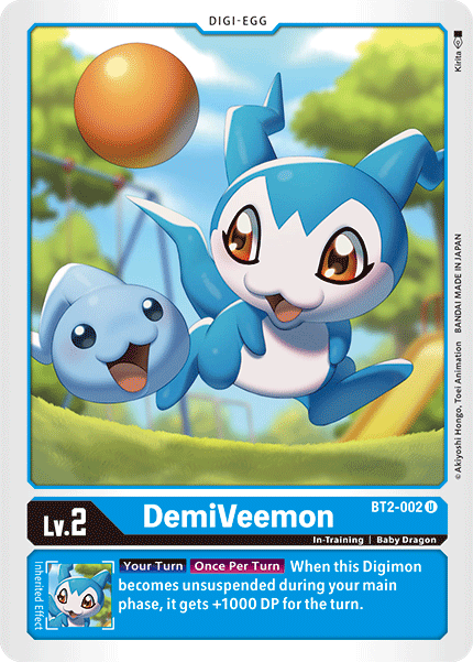 DemiVeemon [BT2-002] [Release Special Booster Ver.1.5] | Anubis Games and Hobby