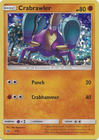 Crabrawler (7/12) [McDonald's Promos: 2017 Collection] | Anubis Games and Hobby