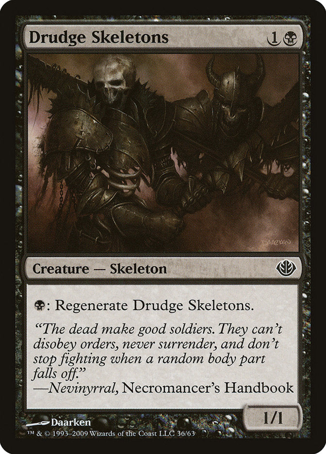 Drudge Skeletons [Duel Decks: Garruk vs. Liliana] | Anubis Games and Hobby