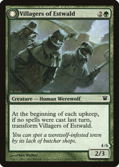 Villagers of Estwald // Howlpack of Estwald [Innistrad] | Anubis Games and Hobby