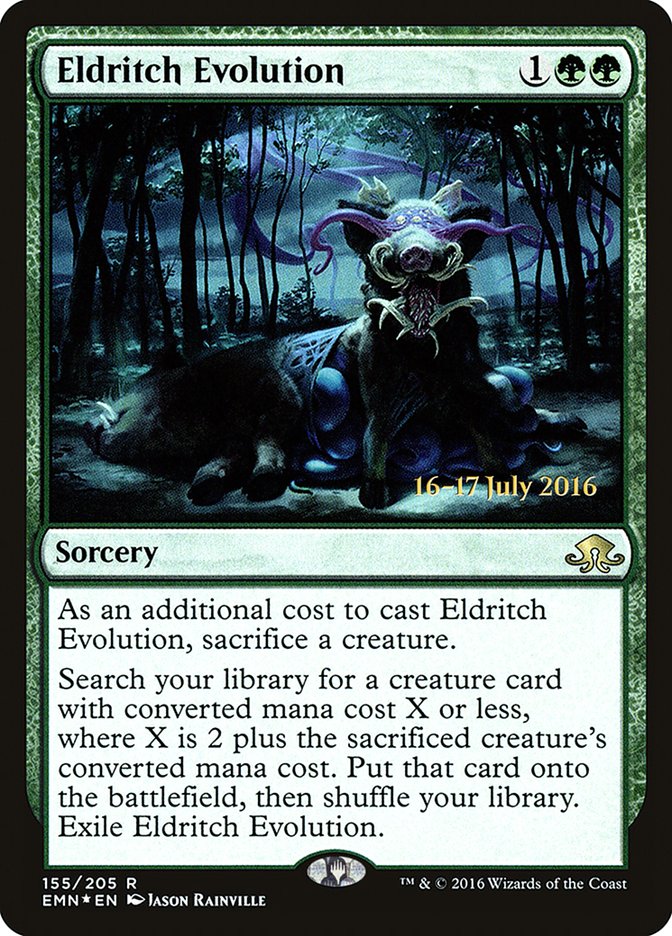 Eldritch Evolution [Eldritch Moon Prerelease Promos] | Anubis Games and Hobby