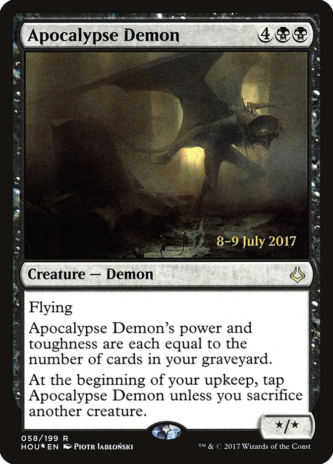 Apocalypse Demon [Hour of Devastation Prerelease Promos] | Anubis Games and Hobby